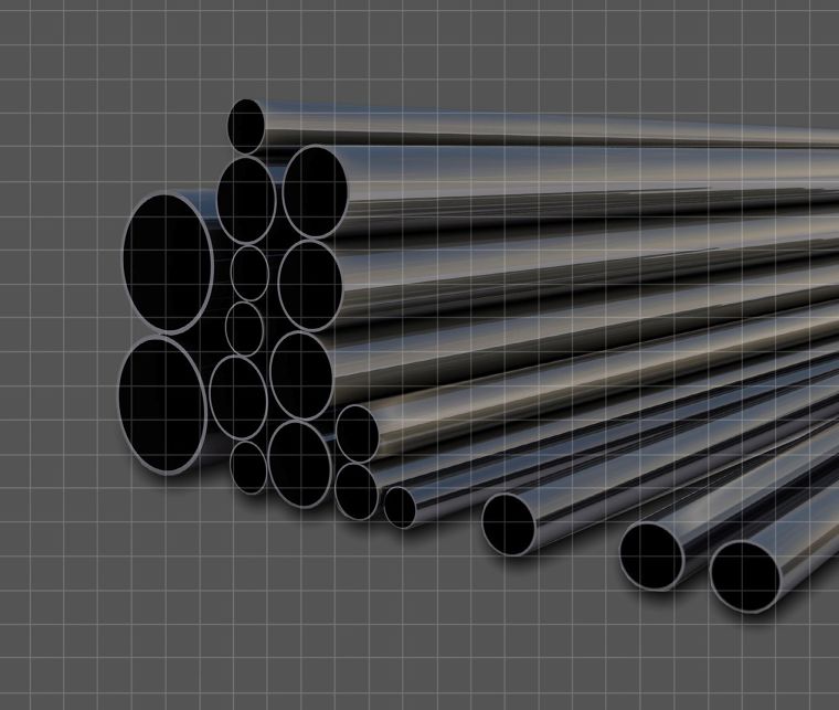 เหล็กท่อกลมดำ (Carbon Steel Tubes) 
