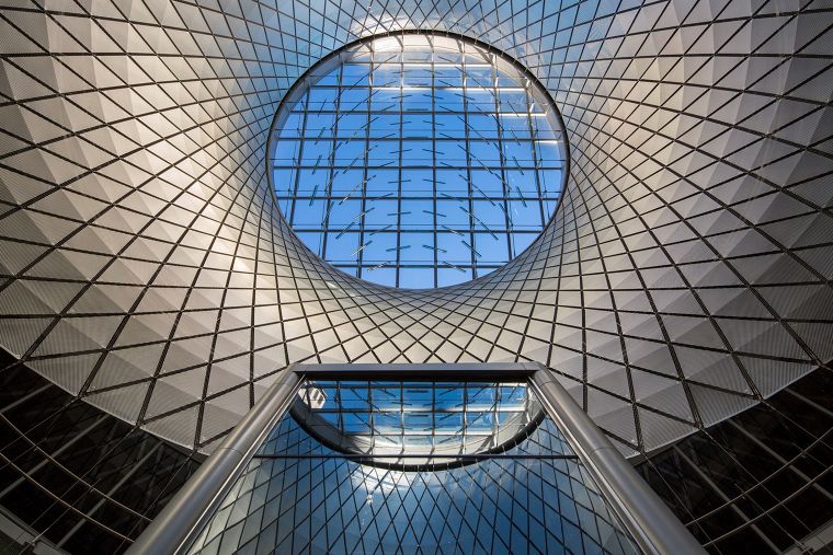"Fulton Center" สถานีเปลี่ยนถ่ายการขนส่งสาธารณะกับการนำแสงธรรมชาติเข้ามาใช้ภายในอาคารผ่านหลังคากระจกขนาดใหญ่ ภาพประกอบ