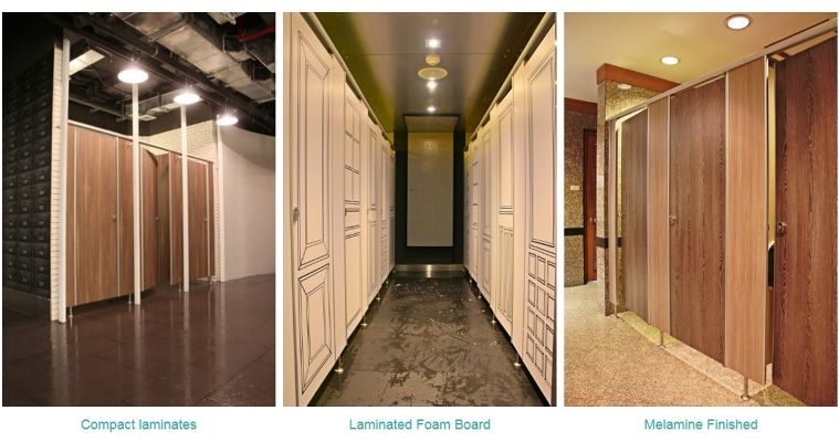 Melamine Finish กับการใช้งานที่แตกต่างกันระหว่าง ผลิตภัณฑ์ห้องน้ำสำเร็จรูป Compact Laminate และ  Laminated Foam Board ภาพประกอบ