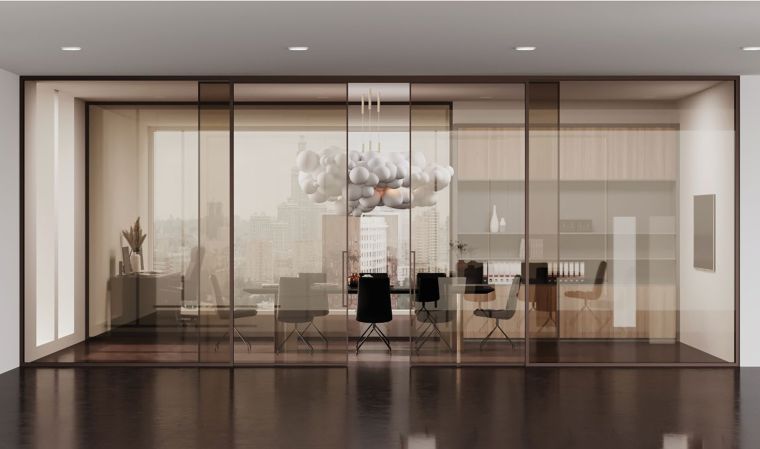 ดีเทลการออกแบบห้องทำงานและห้องประชุมกระจกเก็บเสียง สำหรับ Smart Office ยุคใหม่ (Acoustic Glass Partition Detail Design) ภาพประกอบ