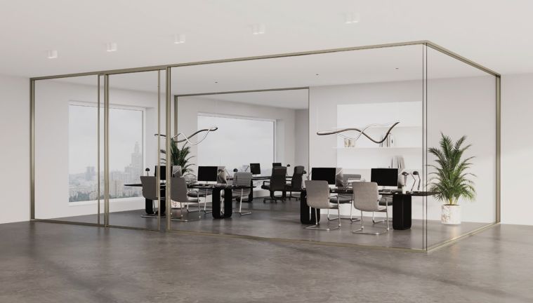 ดีเทลการออกแบบห้องทำงานและห้องประชุมกระจกเก็บเสียง สำหรับ Smart Office ยุคใหม่ (Acoustic Glass Partition Detail Design) ภาพประกอบ
