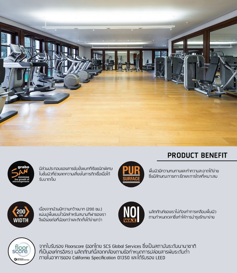 ออกแบบสนามกีฬา (Sport Flooring) ควรเลือกใช้พื้นประเภทอะไร?! ภาพประกอบ