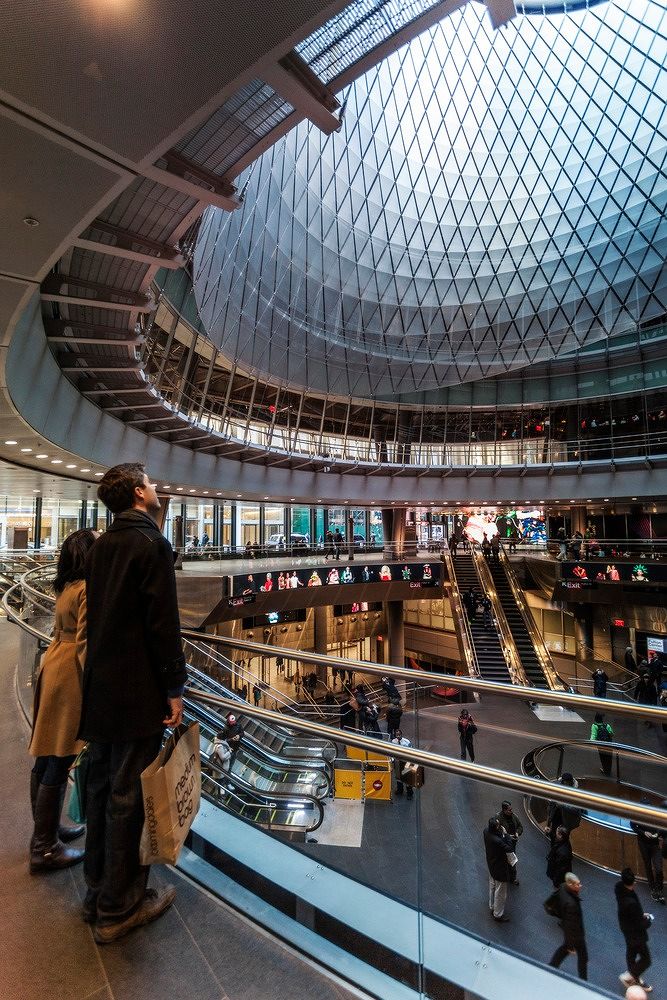 "Fulton Center" สถานีเปลี่ยนถ่ายการขนส่งสาธารณะกับการนำแสงธรรมชาติเข้ามาใช้ภายในอาคารผ่านหลังคากระจกขนาดใหญ่ ภาพประกอบ