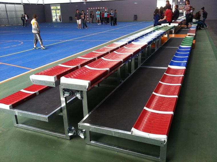 อัฒจันทร์โครงเหล็กรุ่น T-Flex beachers Tribuna T-FLEX

