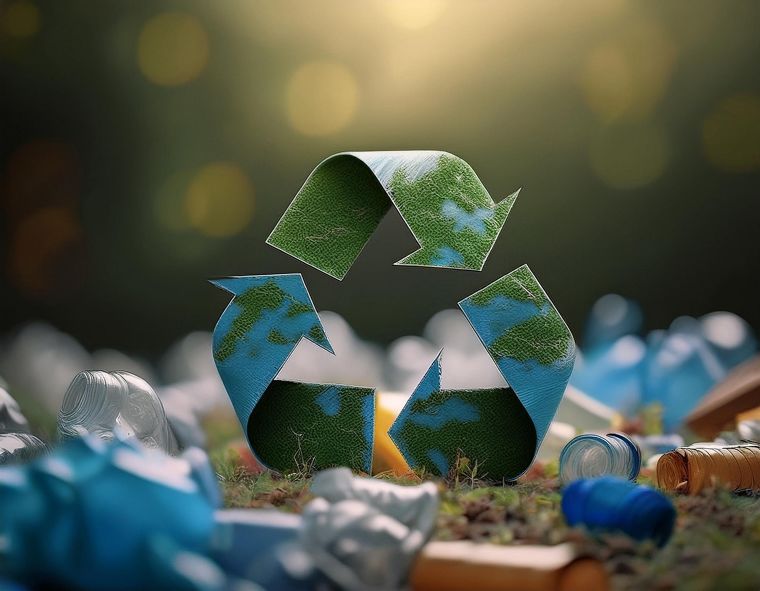 “Upcycling” การเปลี่ยนขยะให้เป็นของที่มีมูลค่าสูงกว่าเดิม ด้วยการพัฒนาของเหลือใช้ให้เป็นวัสดุสายกรีน ภาพประกอบ