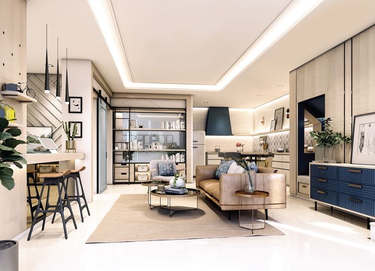 SENSE Bangna-Suvarnabhumi สวยงามทุกมุมมอง ดีไซน์ที่โดดเด่นด้วยวัสดุเพื่อคุณภาพชีวิตในสังคมยุคใหม่ ภาพประกอบ