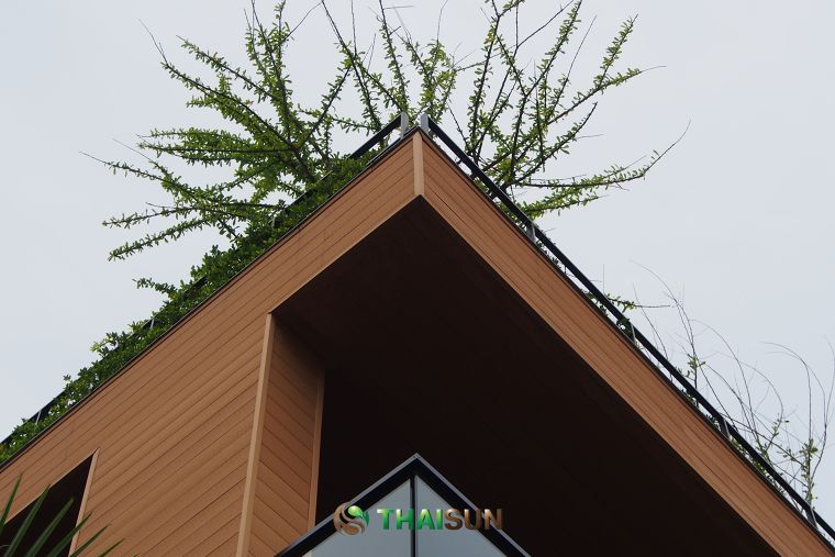 ตกแต่งผนังให้มีบรรยากาศกลมกลืนกับธรรมชาติ ด้วยไม้ผนัง รุ่น Elegant จาก THAISUN ภาพประกอบ
