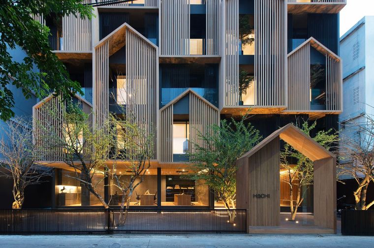 โครงการ Hachi Serviced Apartment by Octane Architect and Design ภาพประกอบ