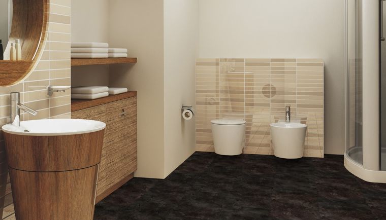 “Organic Flooring” กันน้ำได้ 100% พื้นผิวไม่ลื่น ช่วยลดอุบัติเหตุจากการลื่นล้ม เหมาะสําหรับบ้านที่มีเด็กและผู้สูงวัย ภาพประกอบ