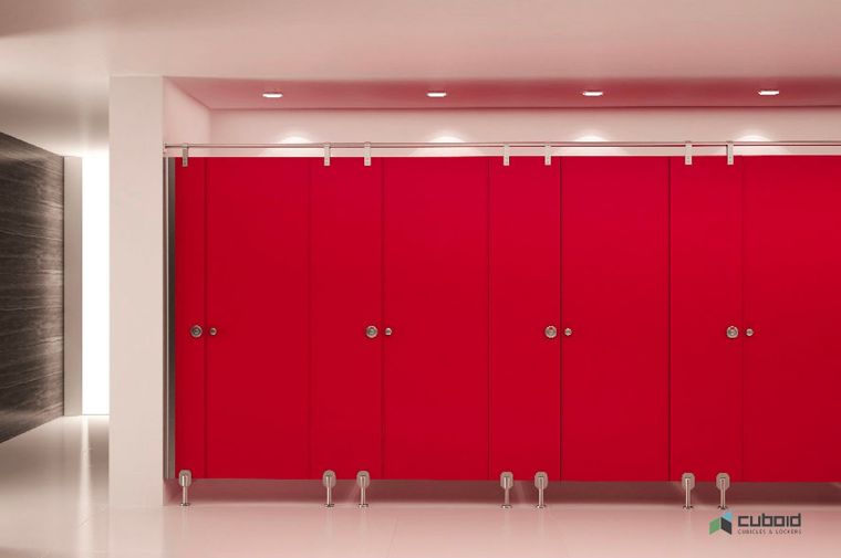 ไอเดียการเลือกใช้ cubicle toilet และวัสดุปิดผิวในห้องน้ำสาธารณะ  ภาพประกอบ