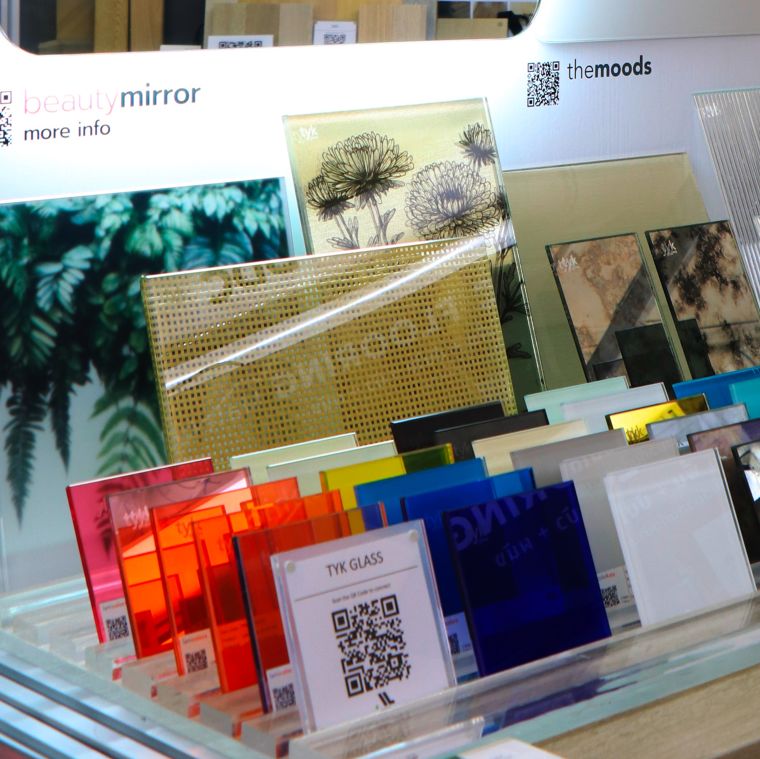 TYK Glass Showcase at MATLAB | Discover inspiration through uniquely styled decorative glass. ภาพประกอบ