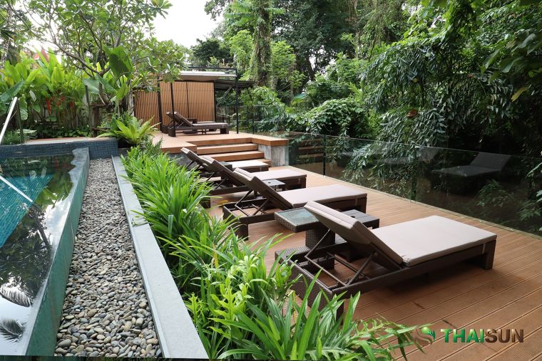 สร้างสรรค์บริบททางสถาปัตยกรรมให้มีความสวยงามกลมกลืนกับธรรมชาติ ด้วยไม้เทียมจาก THAISUN ภาพประกอบ
