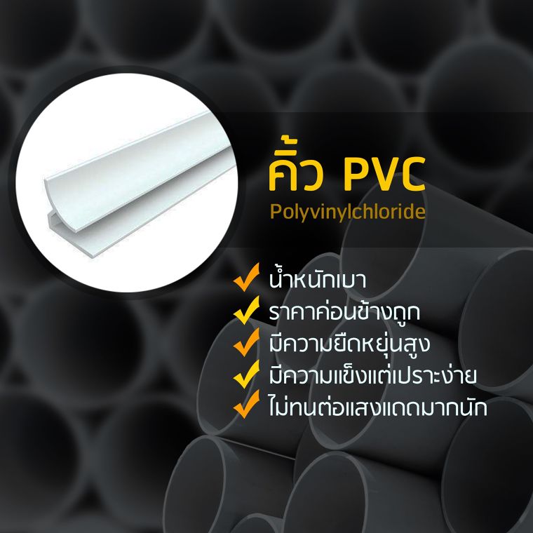 วิธีการเลือกวัสดุประเภท "คิ้ว" สำหรับงานออกแบบ  ภาพประกอบ