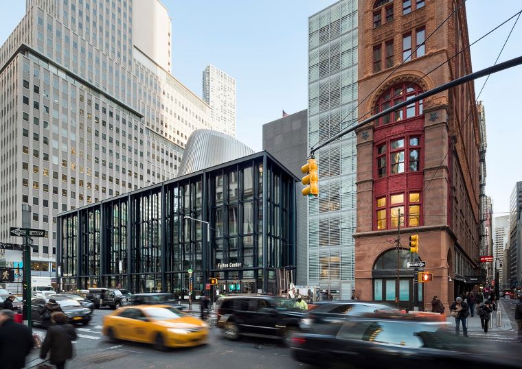 "Fulton Center" สถานีเปลี่ยนถ่ายการขนส่งสาธารณะกับการนำแสงธรรมชาติเข้ามาใช้ภายในอาคารผ่านหลังคากระจกขนาดใหญ่ ภาพประกอบ