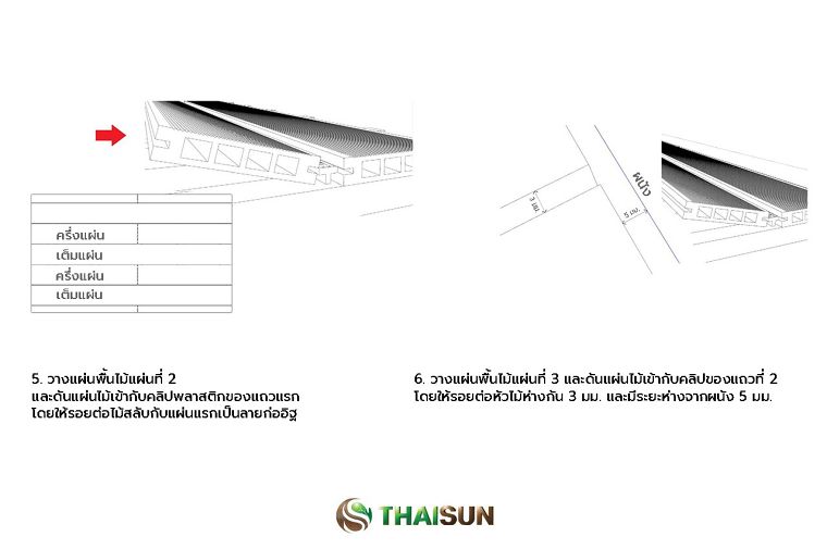 ไม้เทียม ไม้พื้น THAISUN ติดตั้งทนทานแม้ในพื้นที่ริมทะเล  ภาพประกอบ