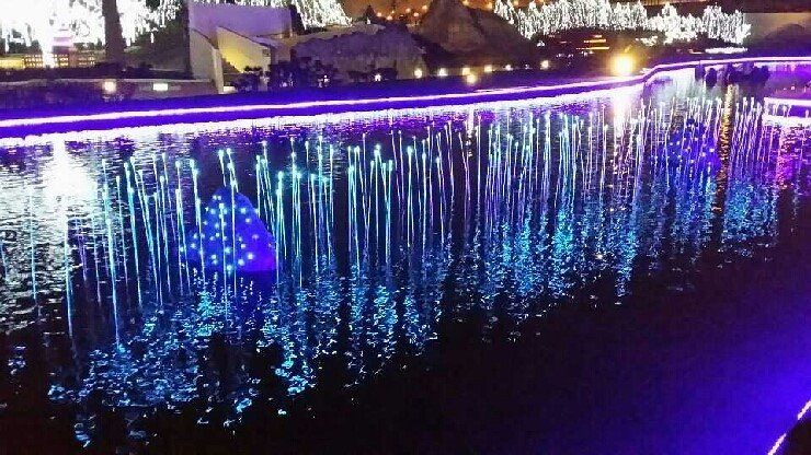 ไอเดียสวนแสงด้วยไฟ Reed Light by ONGA Artful Light  ภาพประกอบ