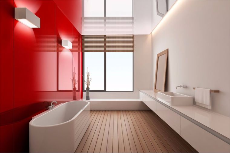 เพิ่มบรรยากาสความสดใสให้กับห้องน้ำ ด้วยกระจกสี Colorkote ในสไตล์โมเดิร์น  ภาพประกอบ