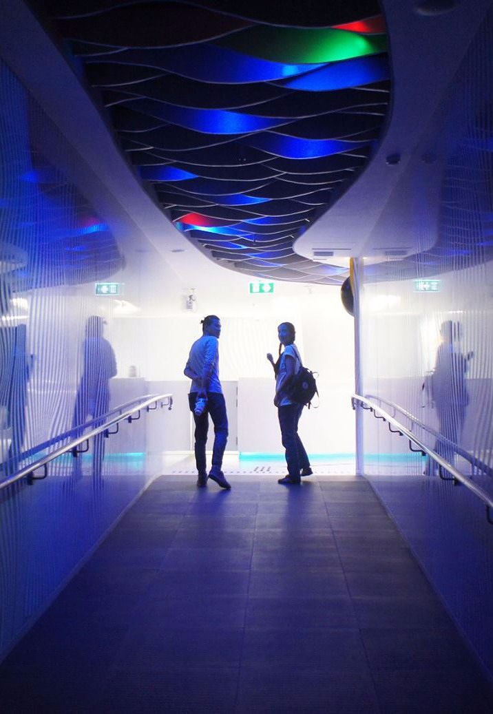 Project : Investory Museumการเล่นไฟซ่อนฝ้าที่สร้าง element ของรูปทรงให้ดูราวกับเคลื่อนไหว&nbsp;