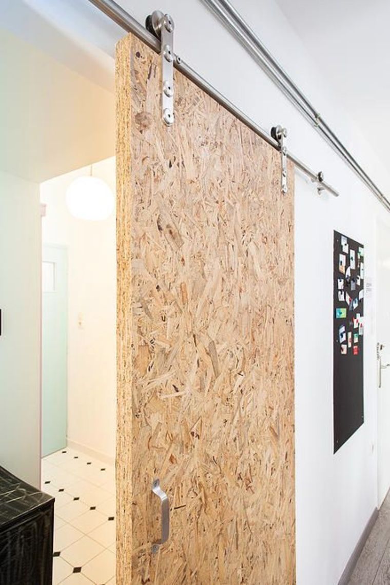 ทำเป็นประตูบานเลื่อนแบบ loft แต่งให้ห้องดูแนวได้อีก&nbsp;