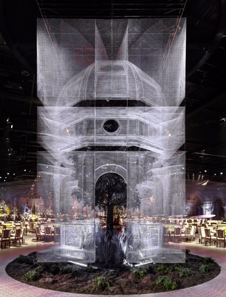เสมือนภาพโฮโลแกรม.. "Wire Mesh Installation" ผลงานการสร้างสรรค์ที่น่าทึ่งของ Edoardo Tresoldi ภาพประกอบ