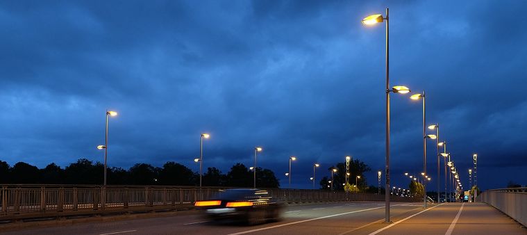 ตัวอย่างภาพบรรยากาศของระบบเเสงไฟ LED, Solar Cell, Street Light&nbsp;