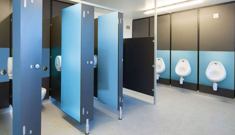 Toilet Partition สำหรับห้องน้ำในอาคารสาธารณะ ทนทาน กันน้ำ ทำความสะอาดง่าย ! ภาพประกอบ