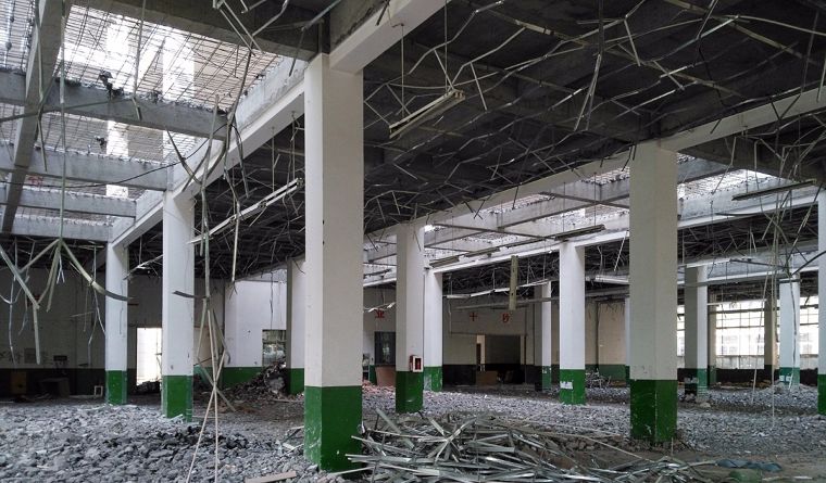 สภาพภายในอาคารก่อนรีโนเวท