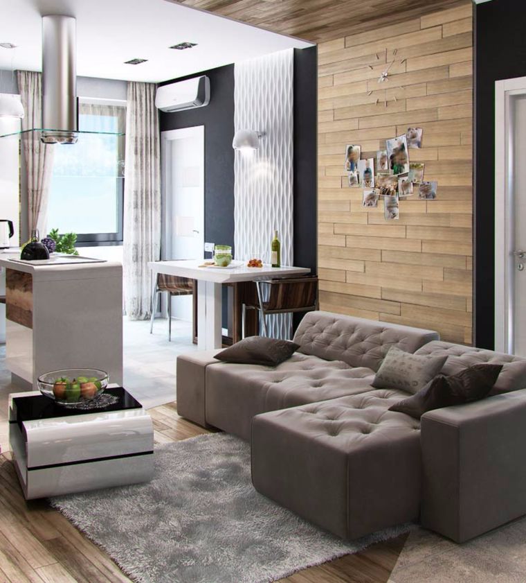 สร้างบรรยากาศที่อบอุ่นและน่าอยู่ กับการตกแต่งห้องรับแขกสไตล์ Modern Rustic ด้วยไม้วีเนียร์ ! ภาพประกอบ
