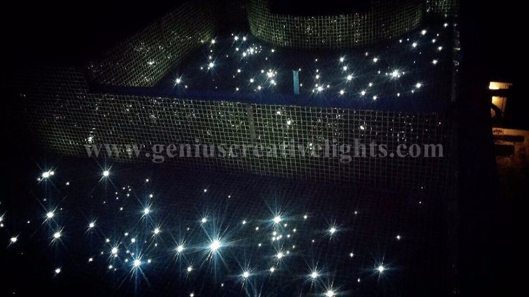 LED Fiber optic star pool@บ้านลูกค้า จังหวัดขอนแก่น