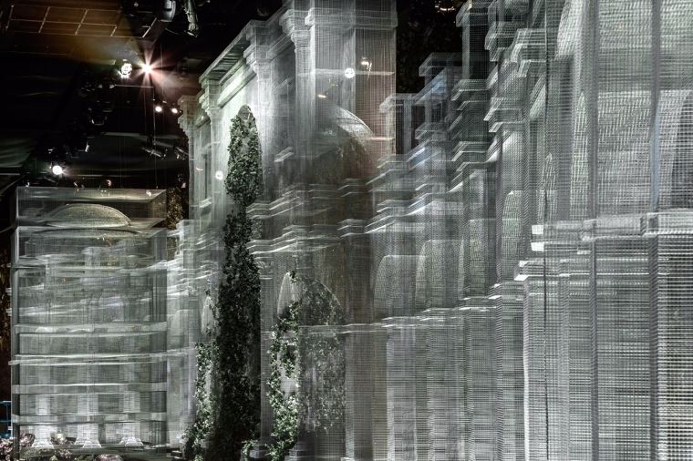 เสมือนภาพโฮโลแกรม.. "Wire Mesh Installation" ผลงานการสร้างสรรค์ที่น่าทึ่งของ Edoardo Tresoldi ภาพประกอบ