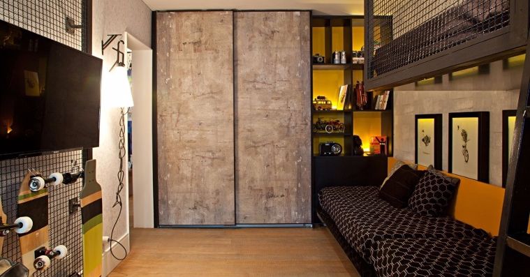 &nbsp;3. ไอเดียการกั้นห้องแต่งตัวสไตล์ Loft&nbsp; ให้ห้องดูเท่ไม่เหมือนใคร