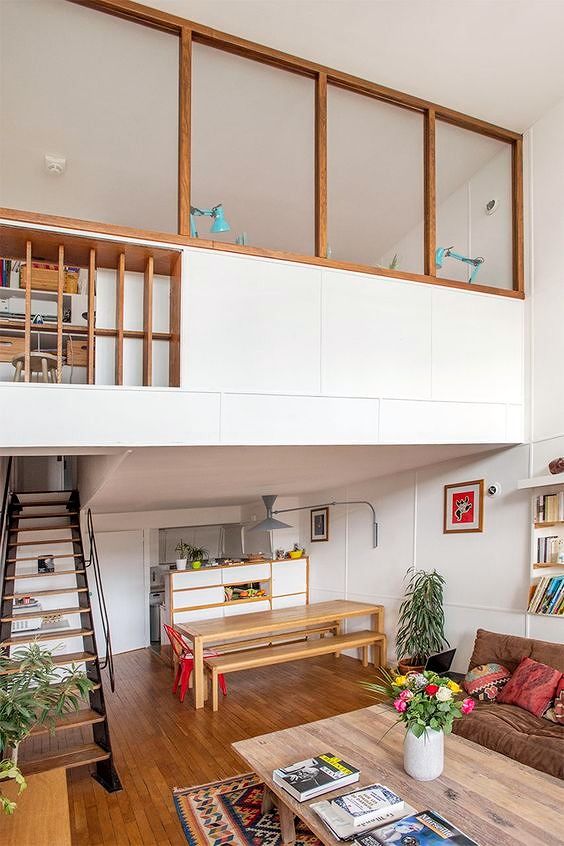 เทรนด์การตกแต่งห้องนอนแบบ Duplex(ภาพประกอบจาก pinterest.com)