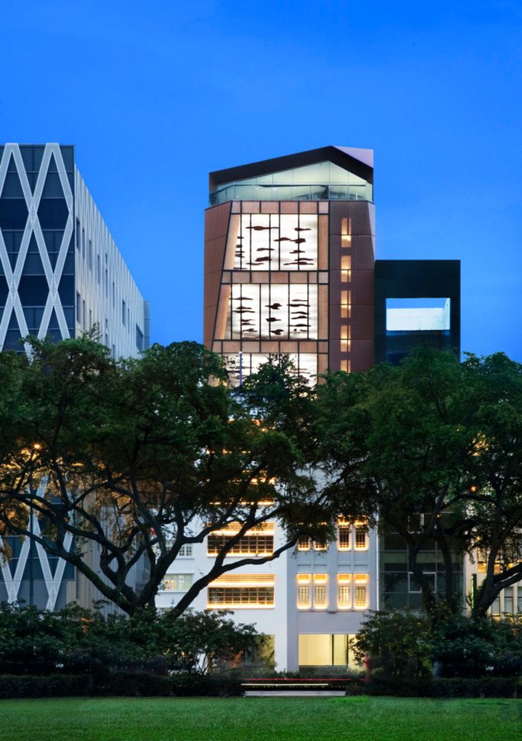 Boutique Office ร่วมสมัย ที่ได้รับแนวคิดมาจากผลึกคริสตัล ผลงานการออกแบบโดย WOHA ภาพประกอบ