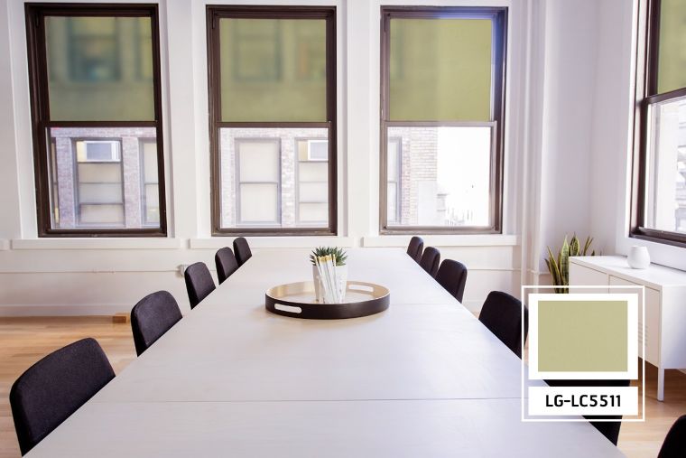 ตัวอย่าง ฟิล์มสติ๊กเกอร์ติดกระจก รหัส LG-LC5511 (สีทอง)&nbsp;