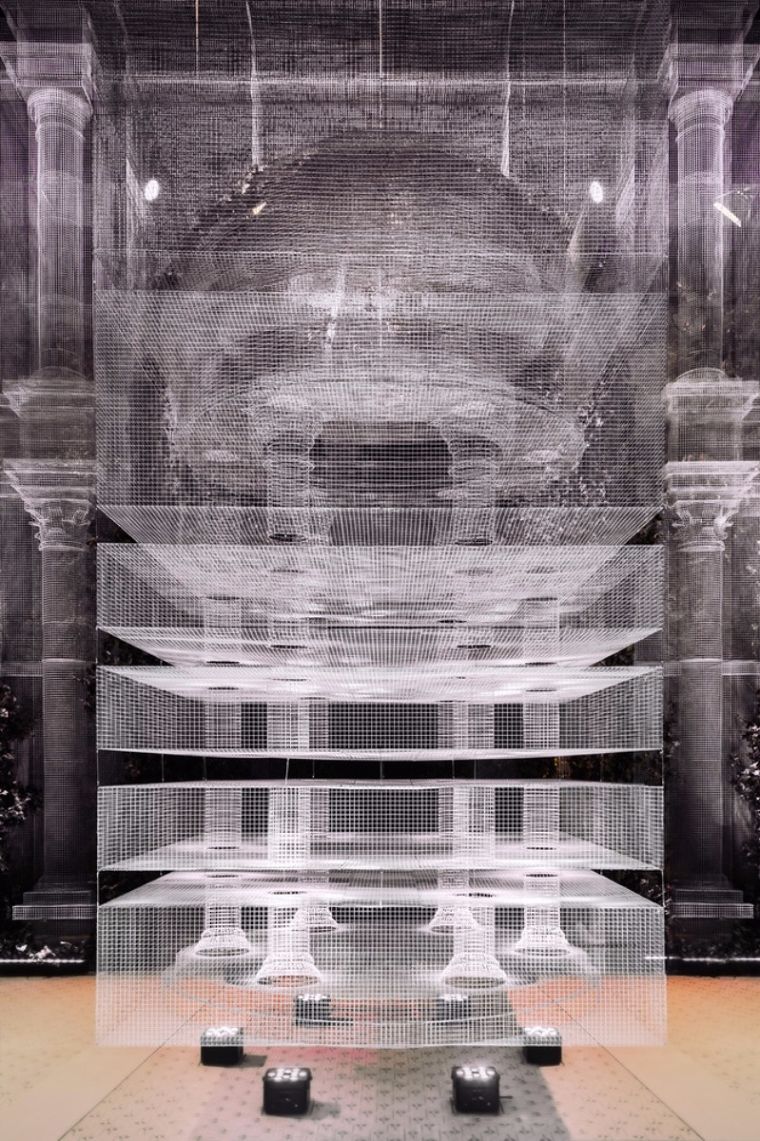 เสมือนภาพโฮโลแกรม.. "Wire Mesh Installation" ผลงานการสร้างสรรค์ที่น่าทึ่งของ Edoardo Tresoldi ภาพประกอบ