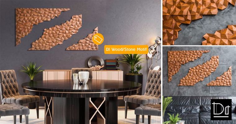 ตกแต่งห้องรับแขกสไตล์ Modern&Loft เพิ่มความงามอย่างมีคุณค่า ด้วยไม้จริงฉลุลวดลายแบบ 3 มิติ ! ภาพประกอบ