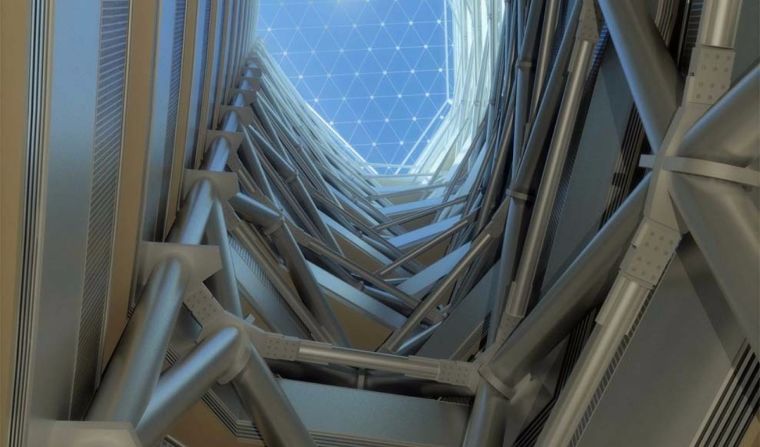 "Capital Gate" อาคารที่เอียงมากที่สุดในโลก และท้าทายทุกกฏของสถาปัตยกรรม ภาพประกอบ