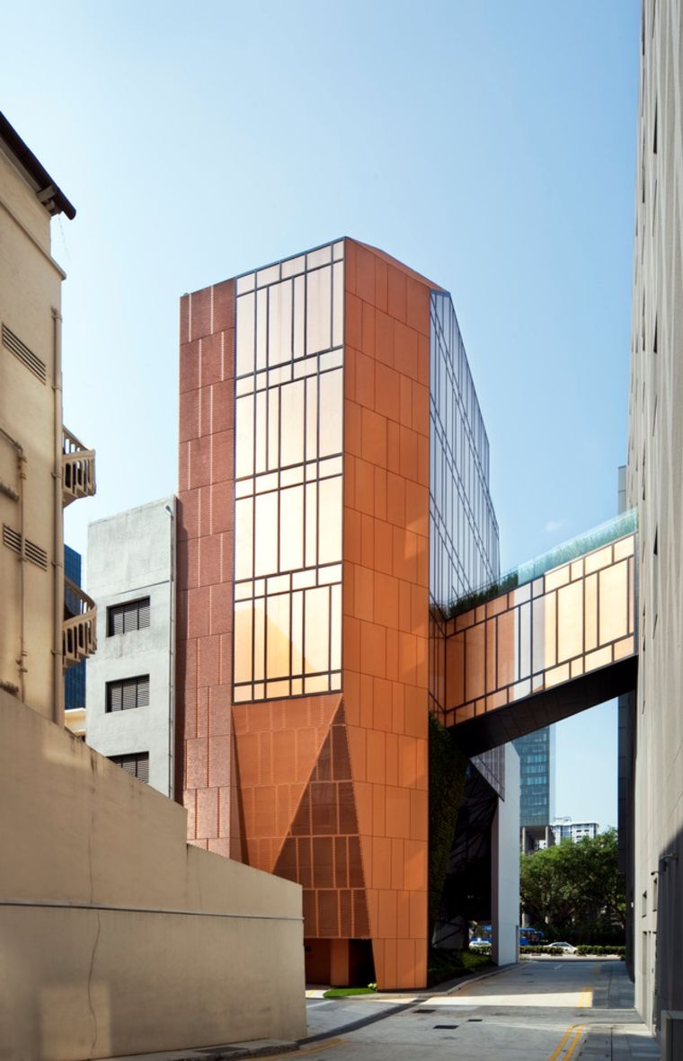 Boutique Office ร่วมสมัย ที่ได้รับแนวคิดมาจากผลึกคริสตัล ผลงานการออกแบบโดย WOHA ภาพประกอบ