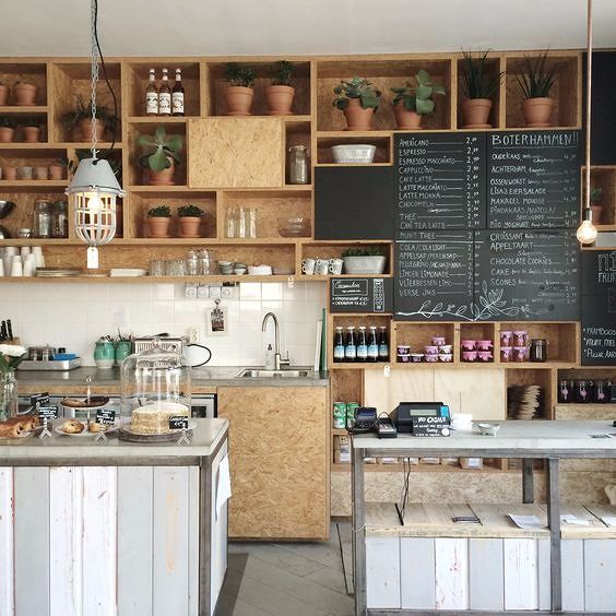 10 ไอเดียกับวัสดุยอดฮิต ไม้อัด OSB  ตกแต่งร้าน CAFÉ  แบบ LOFT STYLE ภาพประกอบ
