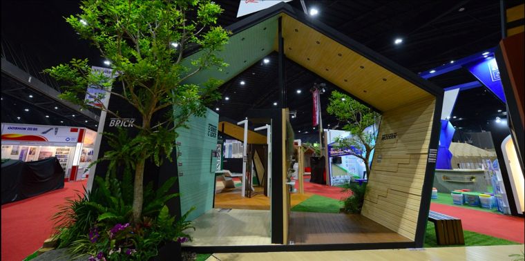 ประเภทบูธสีเขียว (Green Booth) รางวัลชนะเลิศอันดับ 1 : บริษัท คอนวูด จำกัด