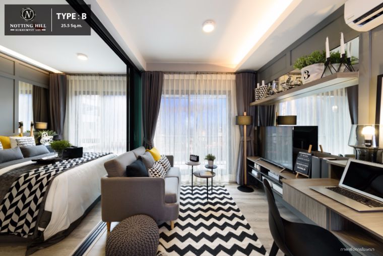 สัมผัสกลิ่นอายอังกฤษ กับสถาปัตยกรรมแบบอิงลิชโมเดิร์นคลาสสิค "Notting Hill Sukhumvit 105" ภาพประกอบ