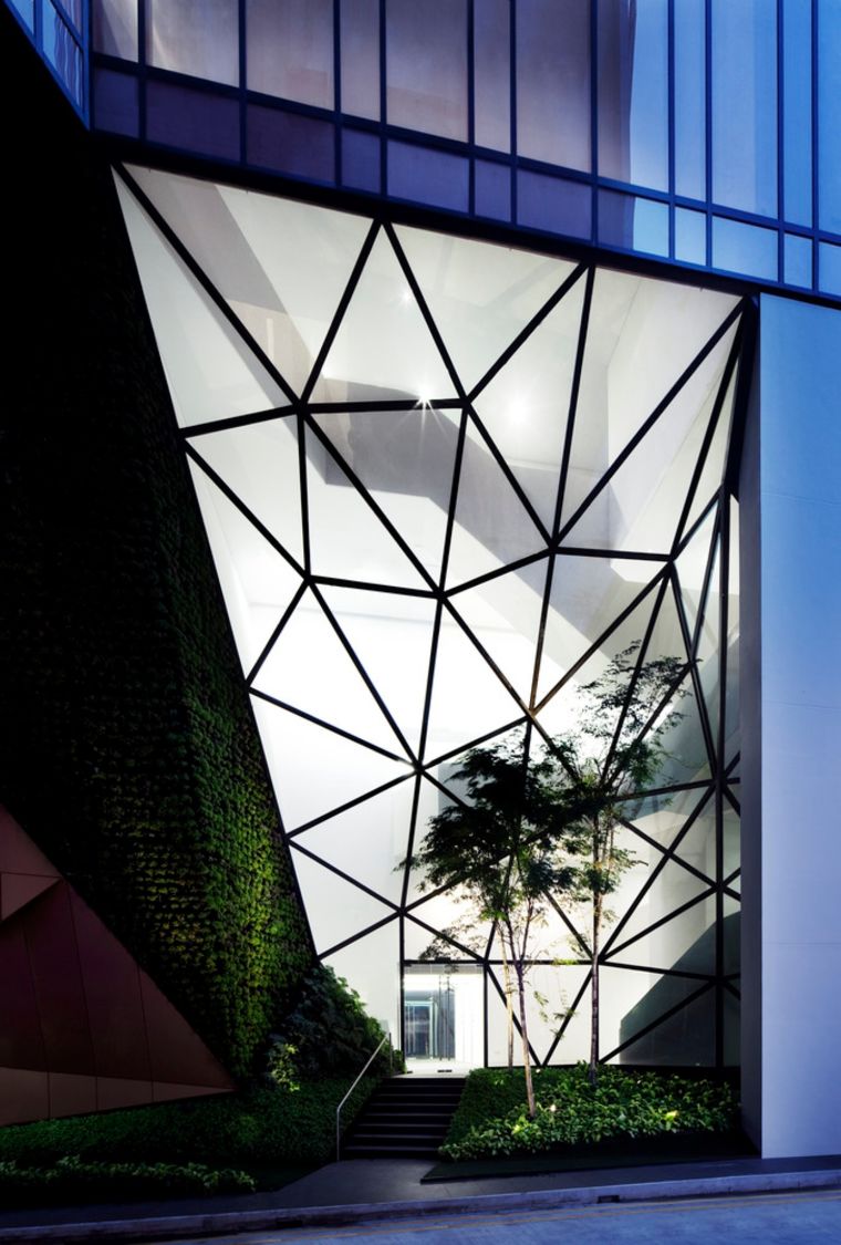 Boutique Office ร่วมสมัย ที่ได้รับแนวคิดมาจากผลึกคริสตัล ผลงานการออกแบบโดย WOHA ภาพประกอบ