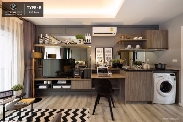สัมผัสกลิ่นอายอังกฤษ กับสถาปัตยกรรมแบบอิงลิชโมเดิร์นคลาสสิค "Notting Hill Sukhumvit 105" ภาพประกอบ