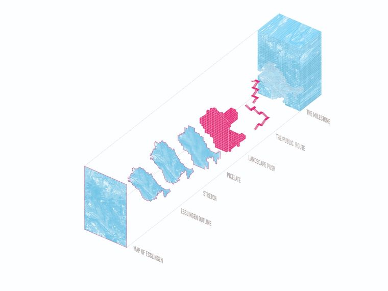 "The Milestone" อาคารที่ออกแบบ Glass Skin Wall ด้วยแนวคิด Crystal-Rock ที่บอกเล่าเรื่องราวต่างๆของเมืองจากอดีตไปถึงอนาคต  ภาพประกอบ