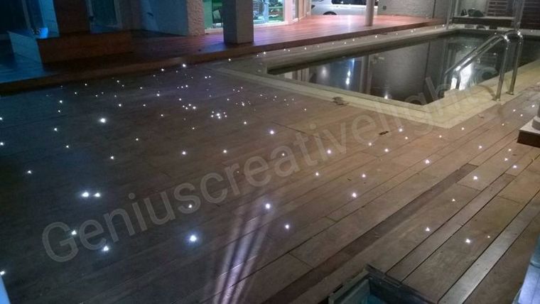 LED Fiber optic stars in floor @กรุงเทพฯ
